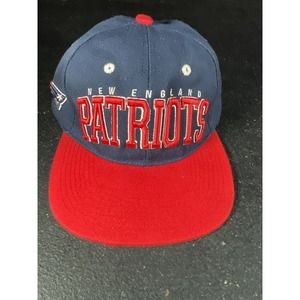 New England Patriots NFL Team Snapback Hat Cap Blue Red‎ White